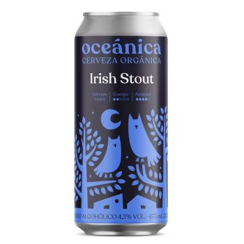 Oceánica Irish Stout 473ml - Sabremos Tomar