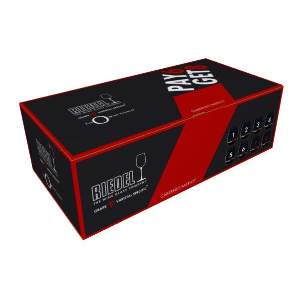 Riedel Serie O 8X6 Red Wine - Pay 6 Get 8 - Sabremos Tomar
