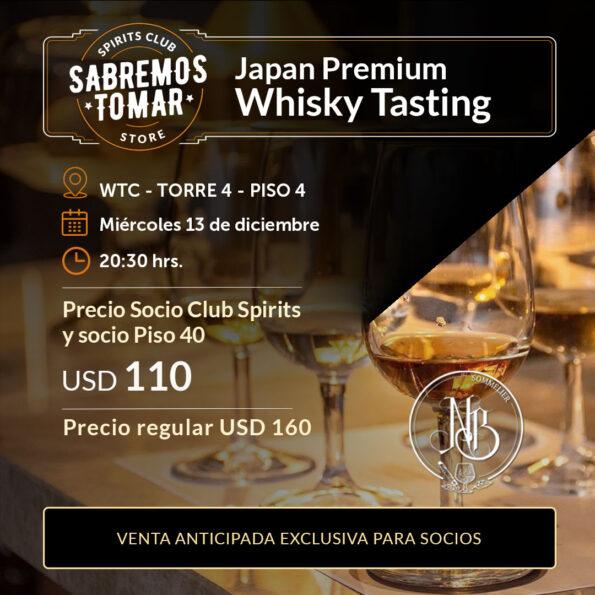 Japan Premium Whisky Tasting